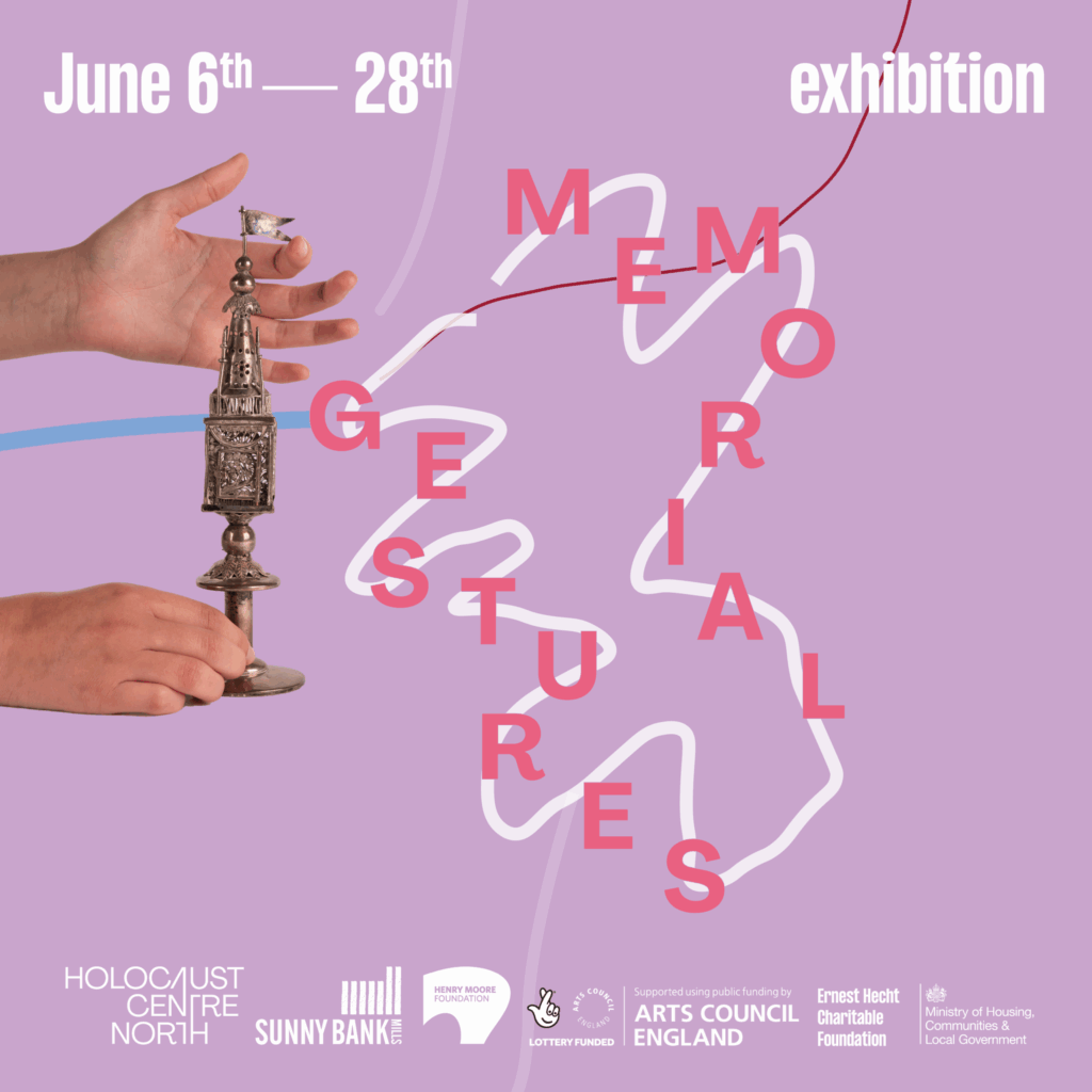 Memorial Gestures Exhibition - June 6-28th 2025 at Sunny Bank Mills